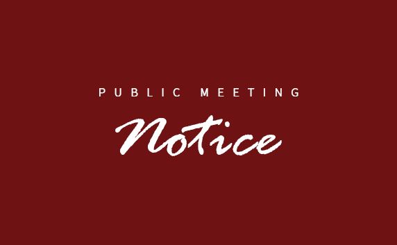 text public meeting