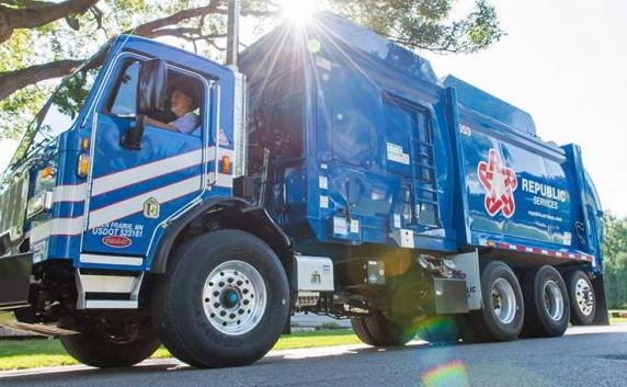 republic services truck