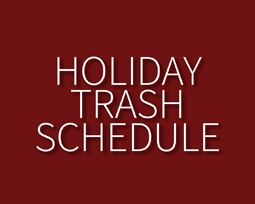 news flash trash schedule