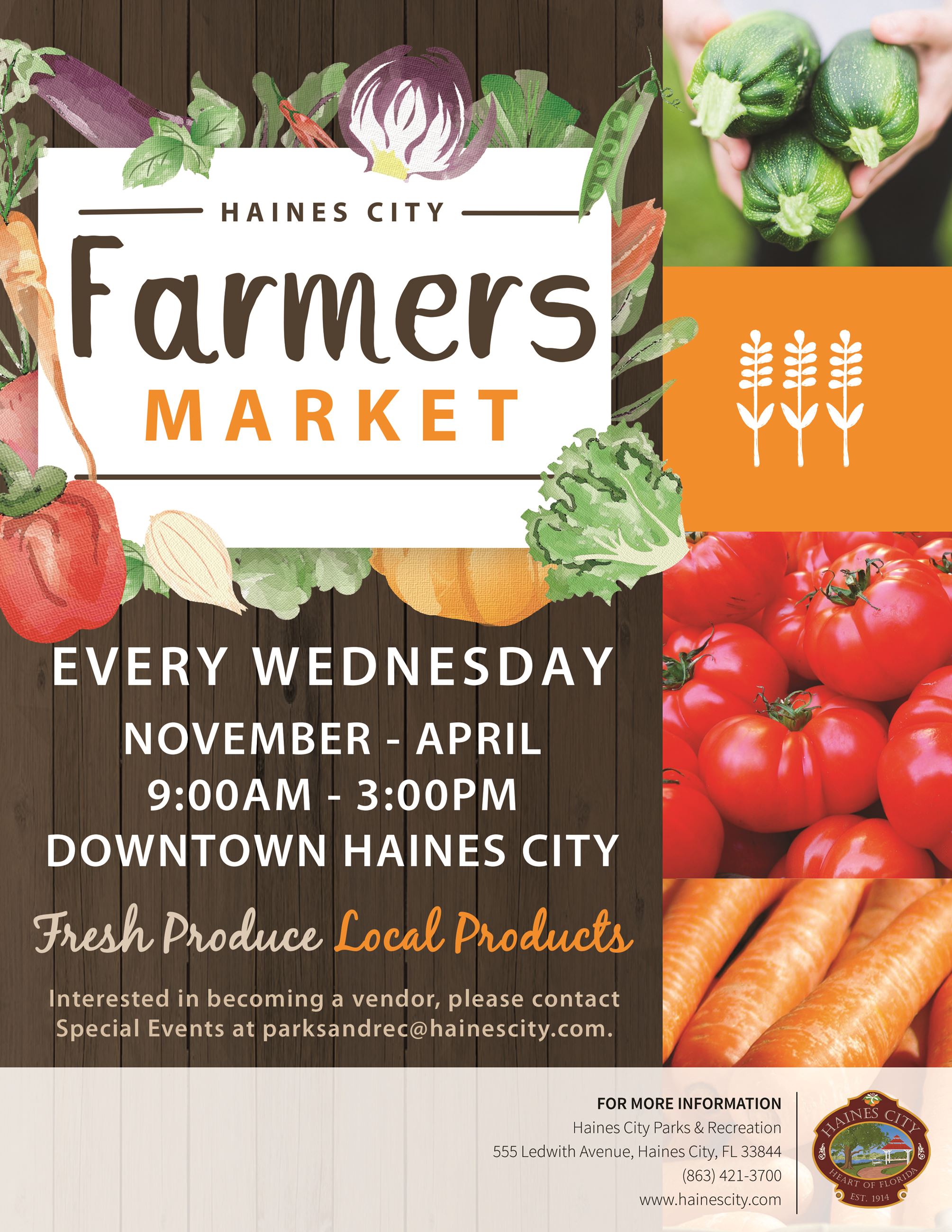 Farmers Market Flyer 2018 (image)