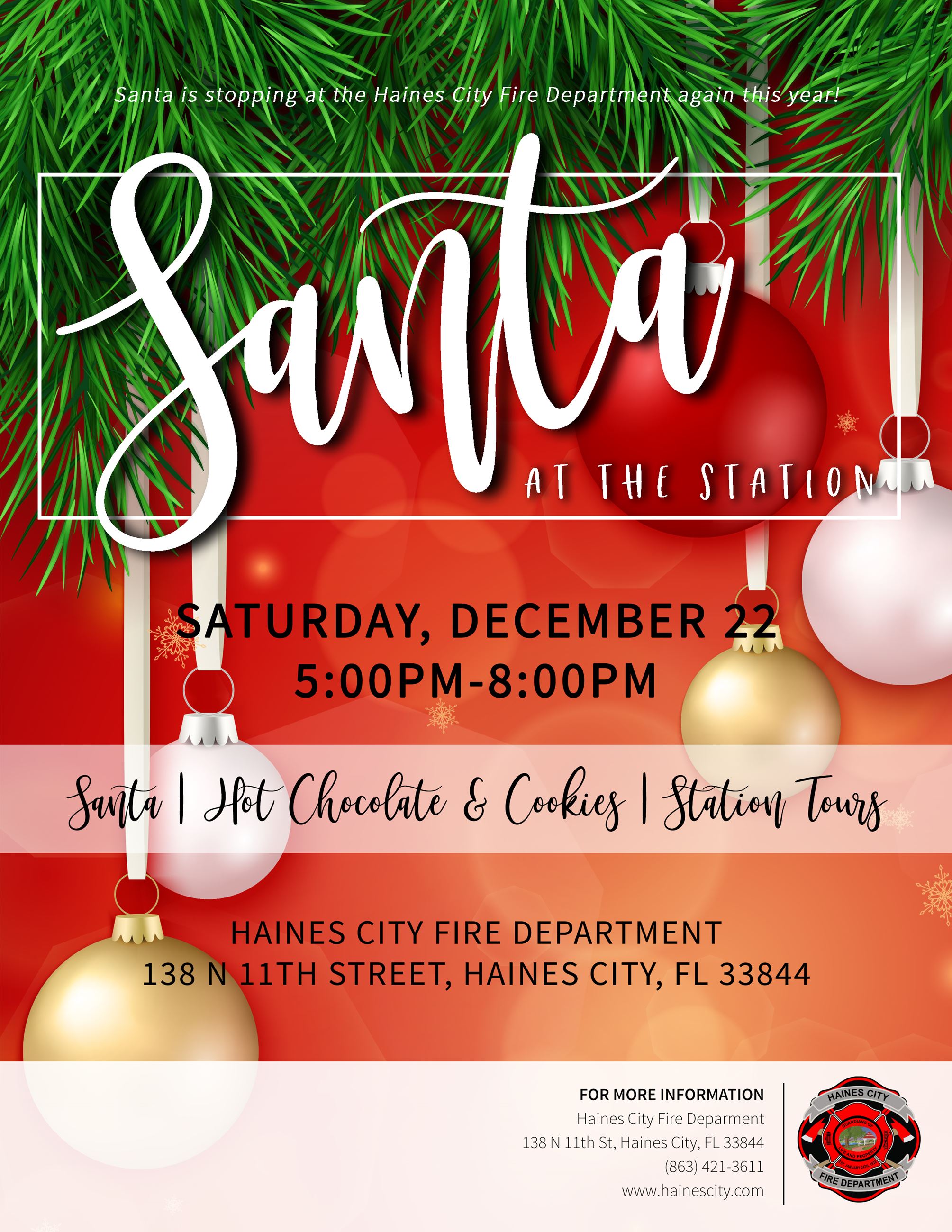 Santa at the Station 2018