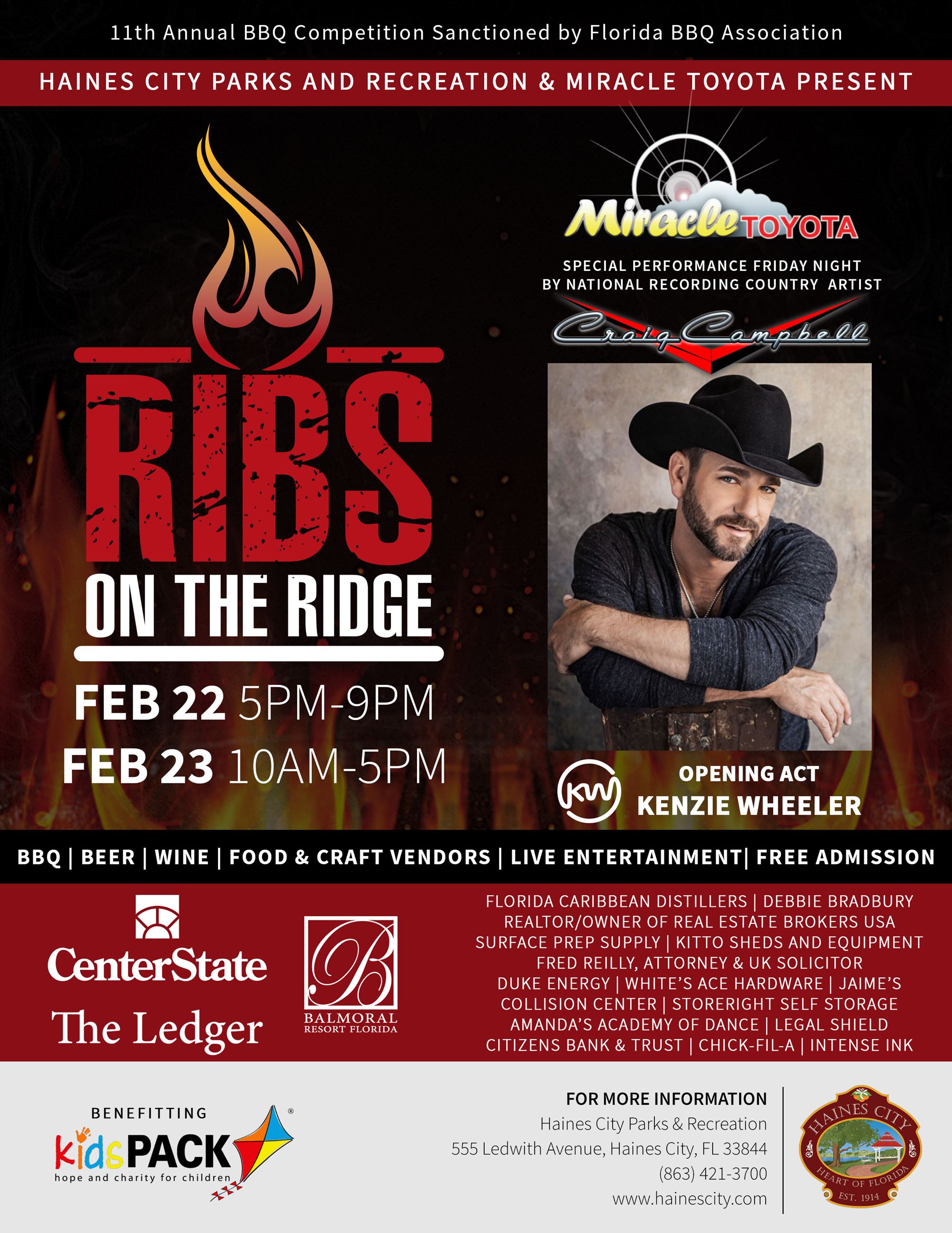 Ribs on the ridge 2019 flyer (image)